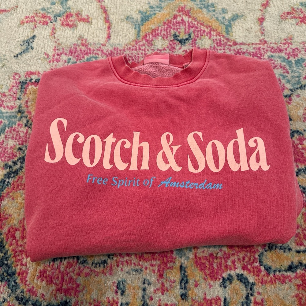 Scotch & Soda Coral Sweatshirt